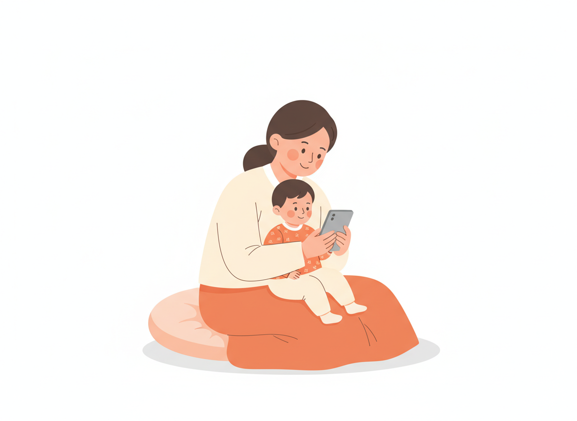 엄마와 아이가 함께하는 영어 시간